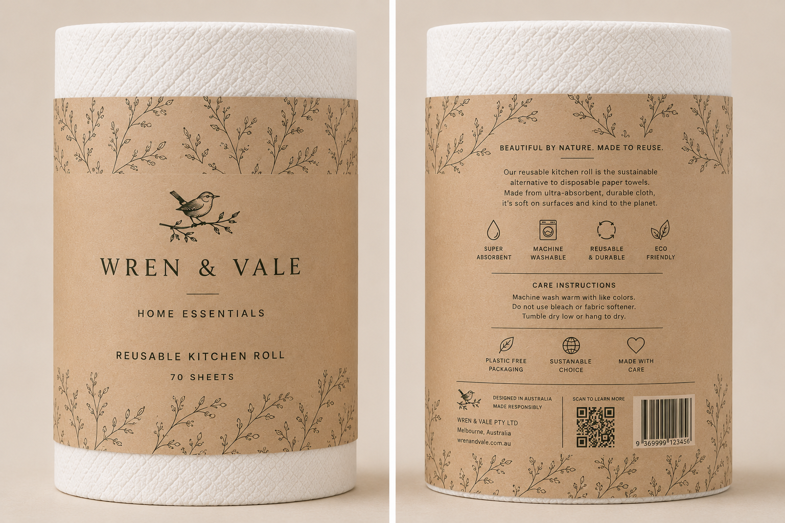 Reusable Multipurpose Kitchen Roll
